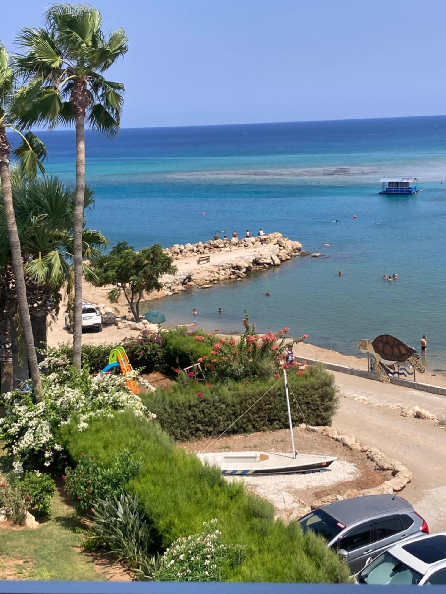 Trident Beach Apartment Protaras Dış mekan fotoğraf